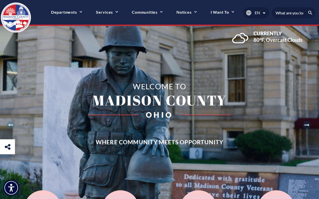 Madison County court docket court-system navigation